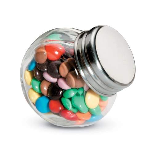 image du produit Chocolats dans un bolcal en verre - 40 gr de chocolats