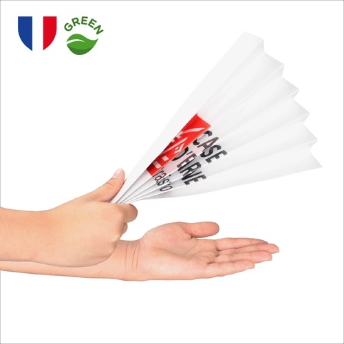 image du produit Clap de supporter en carton 100% personnalisable - Fabrication France