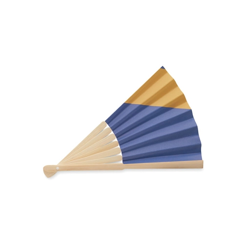image du produit Eventail en bambou avec motif drapeau - idéal évènement sportif