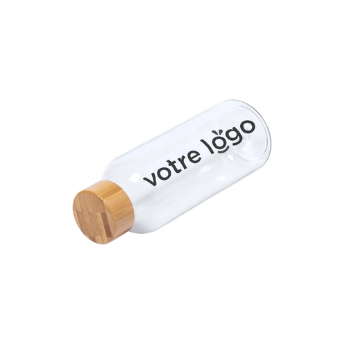 image du produit Gourde en RPET sans BPA 600 ml - avec bouchon en bambou