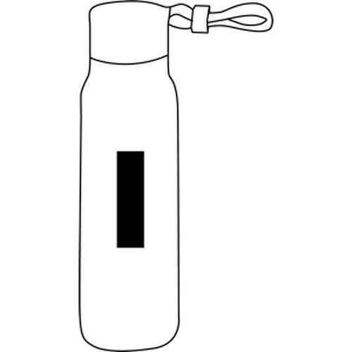 image du produit Gourde en verre et plastique 300 ml