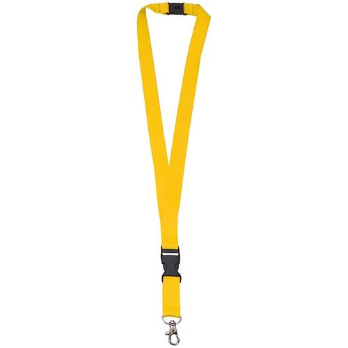 image du produit Lanyard en polyester avec séparateur plastique