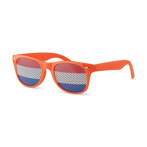 image du produit Lunettes de supporter avec drapeau du pays