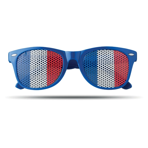 image du produit Lunettes de supporter avec drapeau du pays