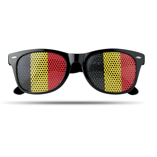 image du produit Lunettes de supporter avec drapeau du pays