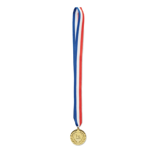 image du produit Médaille en fer avec sangle tricolore