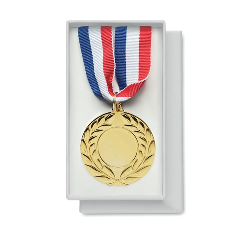 image du produit Médaille en fer avec sangle tricolore