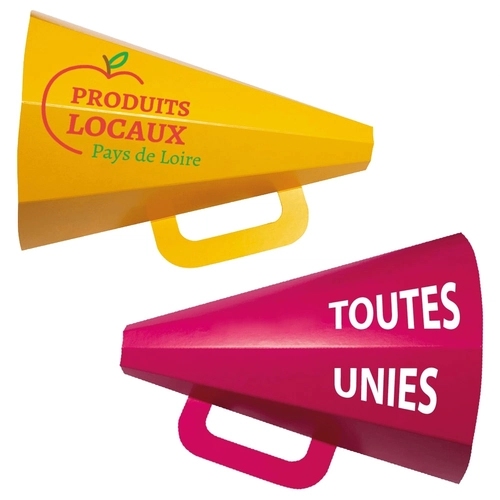 image du produit Mégaphone en carton - Porte-voix en carton 275g/m2