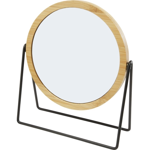 image du produit Miroir à pied double face en bambou
