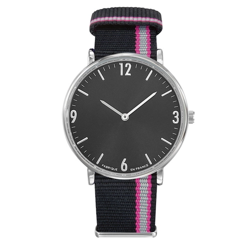 image du produit Montre Mixte avec cadran assorti au bracelet - 100% Made In France