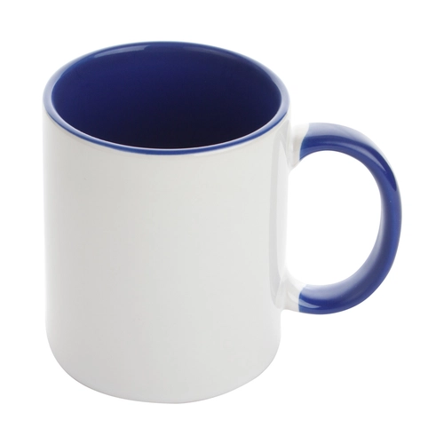 image du produit Mug 350 ml en céramique avec anse colorée - livré avec boîte cadeau