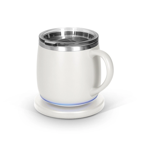 image du produit Mug chauffant - garde les boissons chaudes sur le bureau