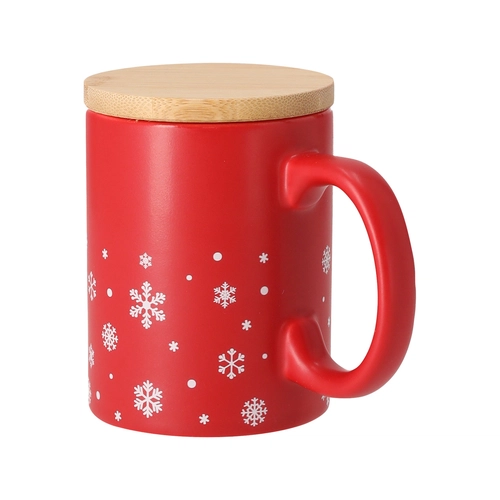 image du produit Mug en céramique avec motif flocon de neige 300 ml - spécial Noël