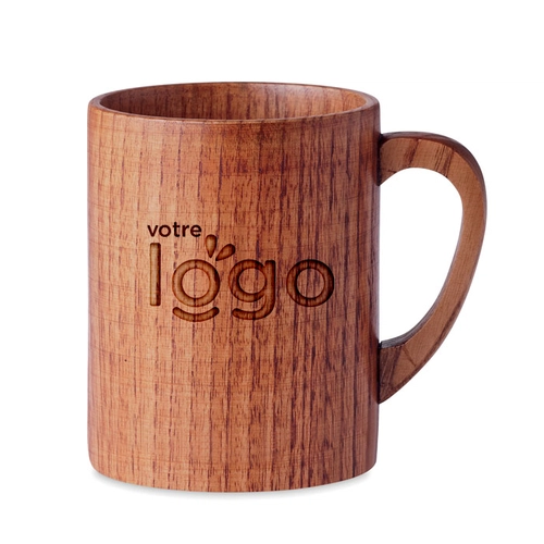 image du produit Mug en chêne massif - Tasse originale de 280 ml