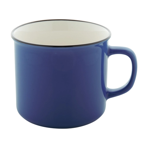 image du produit Mug vintage 300 ml personnalisé avec des bords noirs