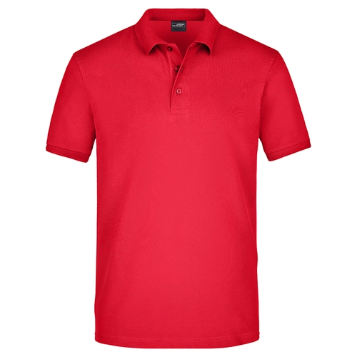 image du produit Polo Homme en tissu strech 95% coton - coupe droite