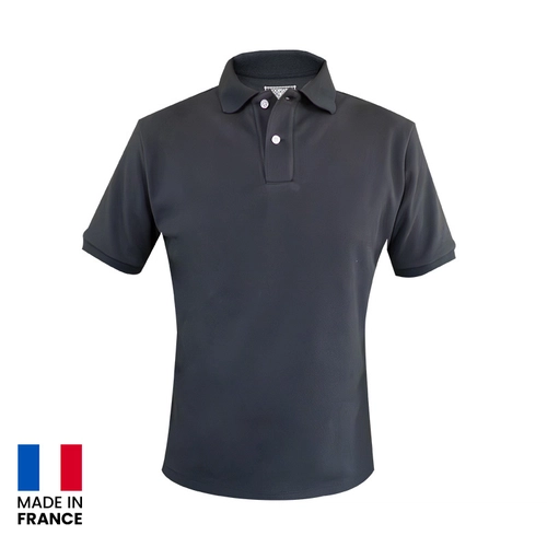 image du produit Polo homme made in France 220gr/m2 2 boutons- teinté et tricoté en France