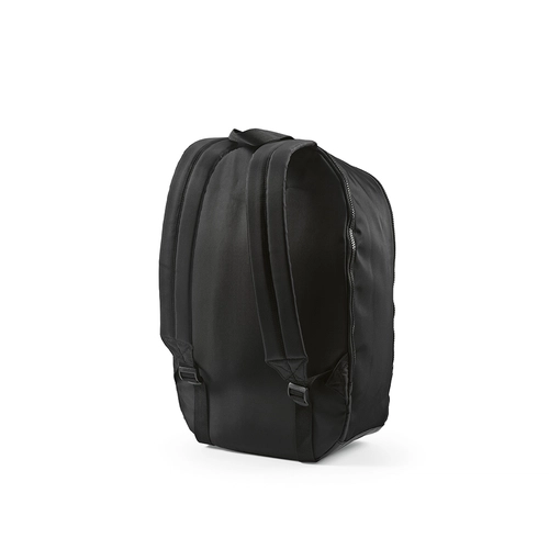 image du produit Sac à dos 18l en RPET avec compartiment pour PC - deux bandes noires réfléchissantes