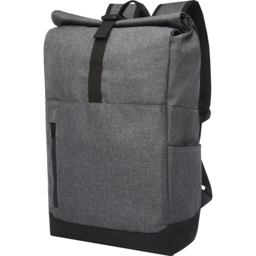 image du produit Sac à dos avec rabat enroulable - sac ordinateur 15,6 pouces 12 litres