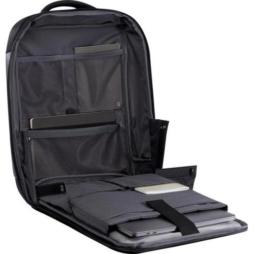 image du produit Sac à dos compact pour ordinateur portable de 12 L recyclé certifié GRS de 15,6