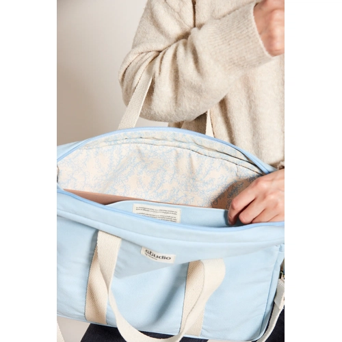 image du produit Sac ordinateur 15 pouces en coton bio certifié GOTS - fabriqué par une ONG