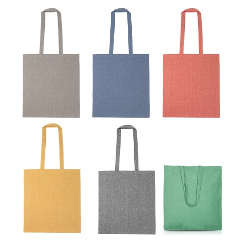 image du produit Sac shopping en coton recyclé 150g/m2 - certifié GRS