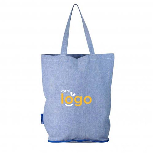 image du produit Sac shopping REECO pliable 100% coton recyclé 140g