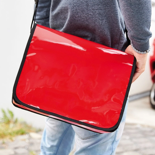 image du produit Sacoche brillante en bâche de camion recyclé 12 litres