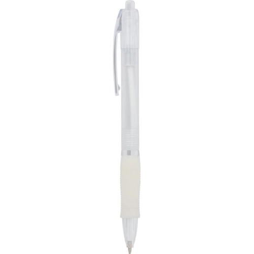 image du produit Stylo bille transparent coloré - bouton poussoir