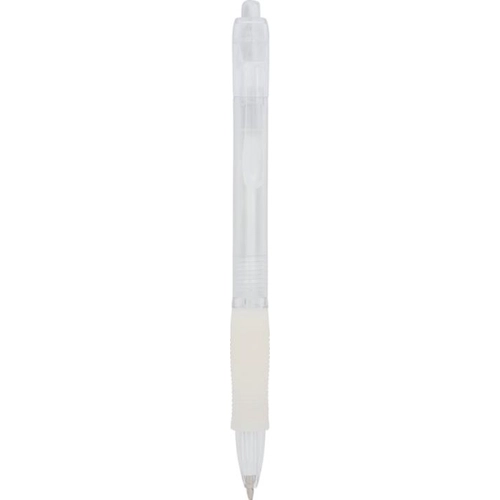 image du produit Stylo bille transparent coloré - bouton poussoir