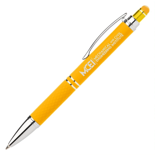 image du produit Stylo stylet aux couleurs vives - finition touché doux