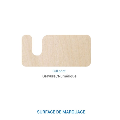 image du produit Support de téléphone en bois Made in France
