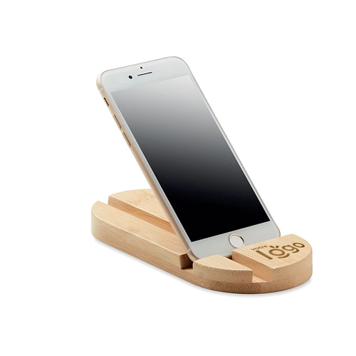 image du produit Support de téléphone ou tablette en bambou