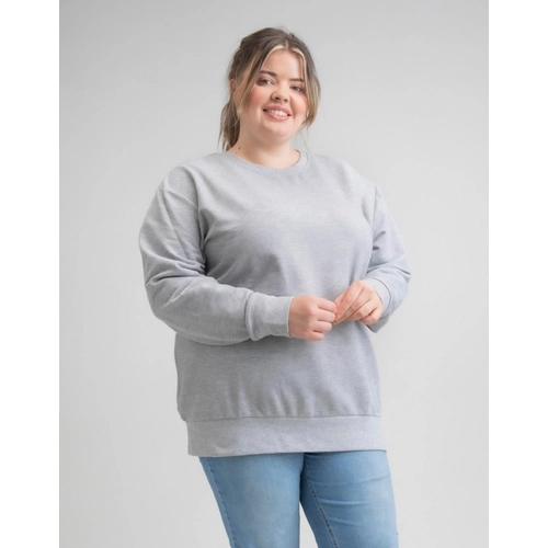 image du produit Sweatshirt en coton et polyéthylène téréphtalate