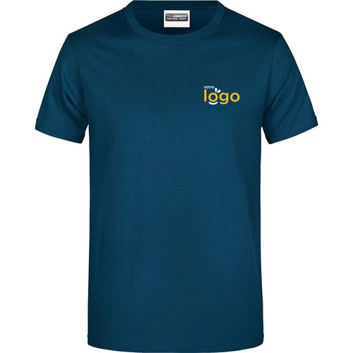 image du produit T-shirt Homme 100% coton OEKOTEX 180g, manches courtes
