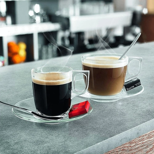 image du produit Tasse à café en verre 9 cl - Fabrication France