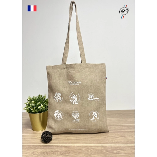 image du produit Totebag en lin origine France garantie 320gr/m2 - Tissage en France