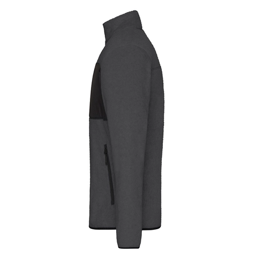 image du produit Veste polaire pour Homme en polyester recyclé - zip YKK